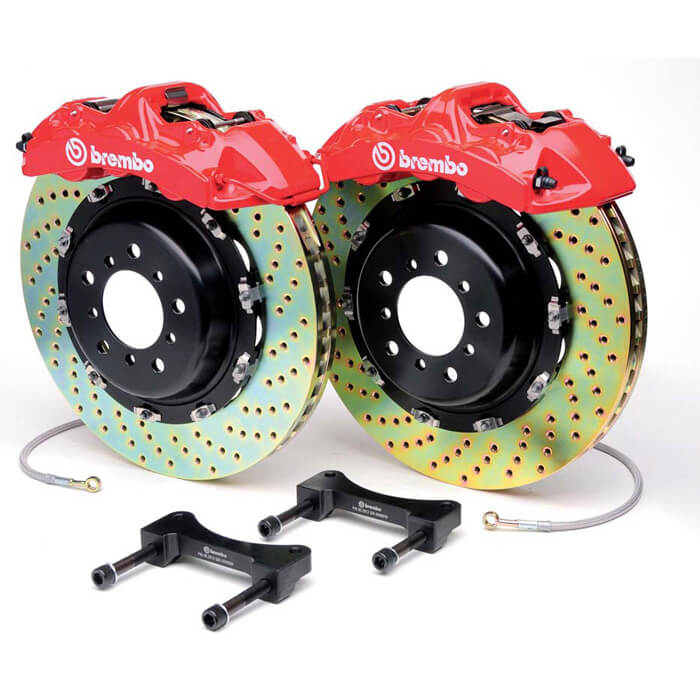 Brembo Front Brake Kit Disc Rotor Ceramic Pad For BMW E82 E88 135i to March 2010