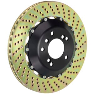 Brembo 328-332-345-355mm two piece brake disc, drilled