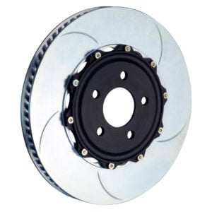 Brembo 328-332-345-355mm two piece brake disc, slotted type 5