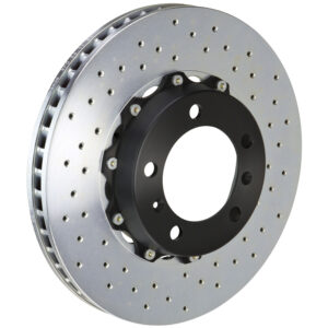 Brembo 330mm two piece brake disc, drilled