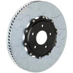 Brembo 350x34mm two piece brake disc, slotted type 3