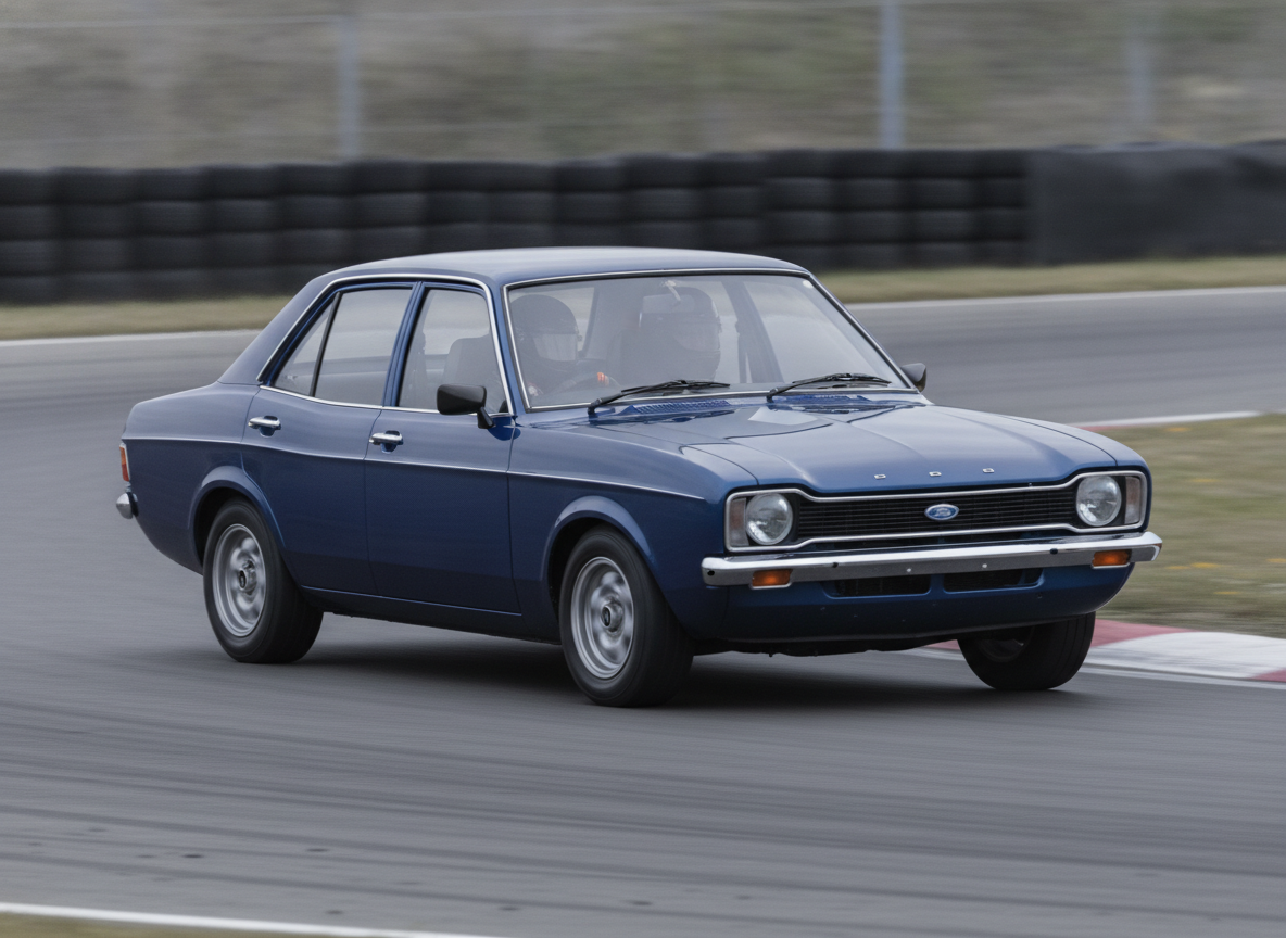 Ford Cortina MK3 on track, big brake upgrade guide