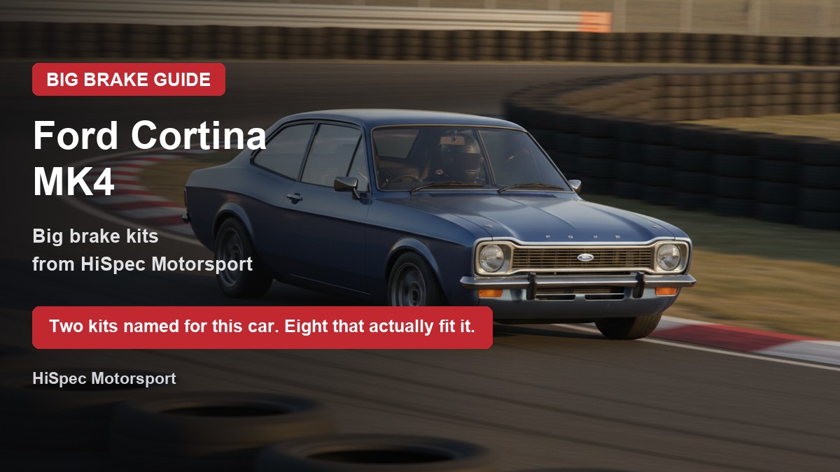 Ford Cortina MK4 big brake kit guide featured image