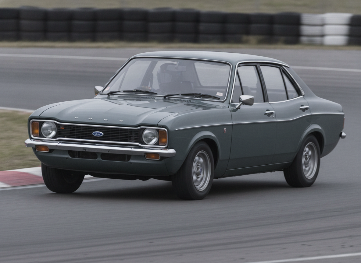 Ford Cortina MK4 on track, big brake upgrade guide