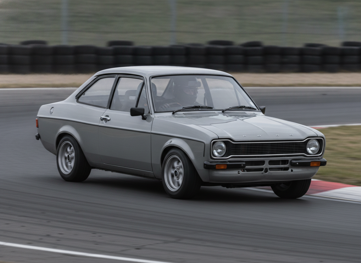 Ford Escort MK2 on track, big brake upgrade guide