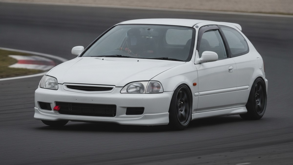 Honda Civic on track - big brake upgrade kit guide