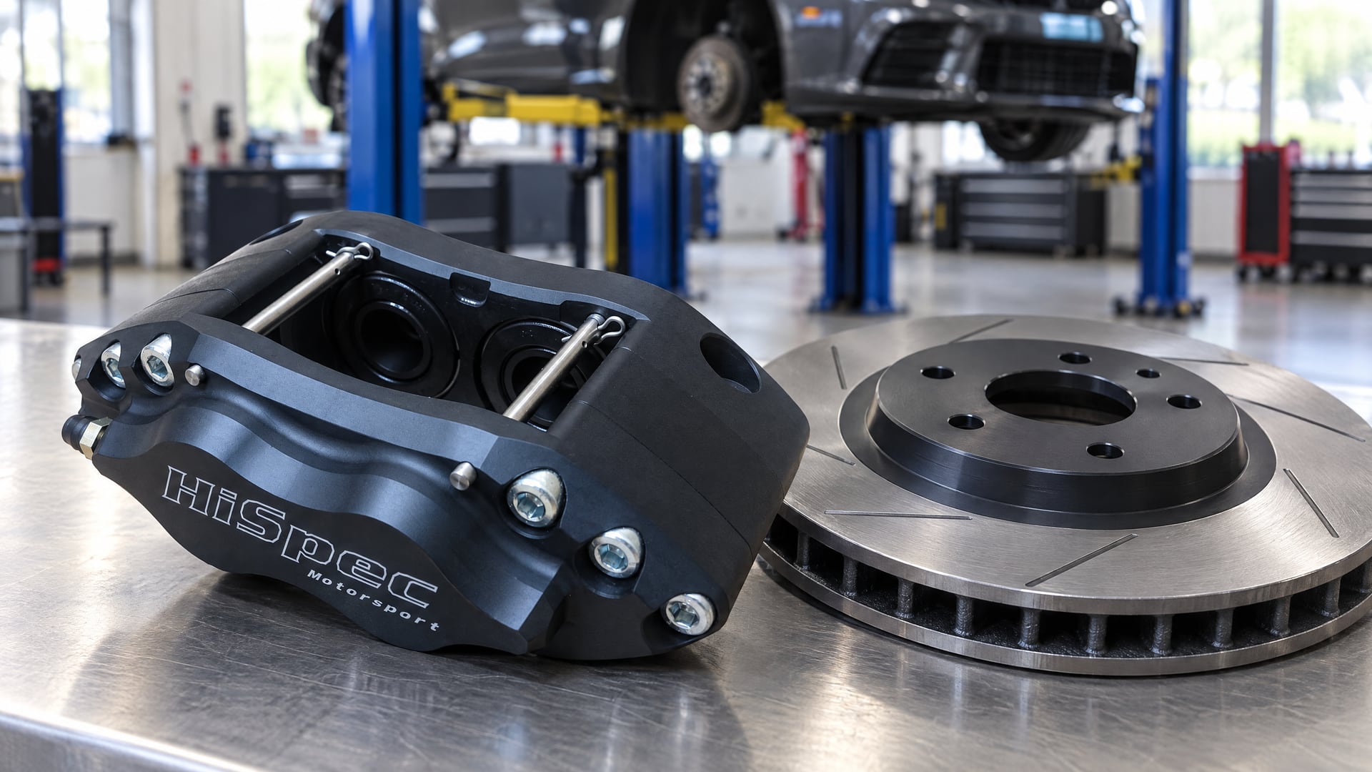 HiSpec Motorsport brake caliper