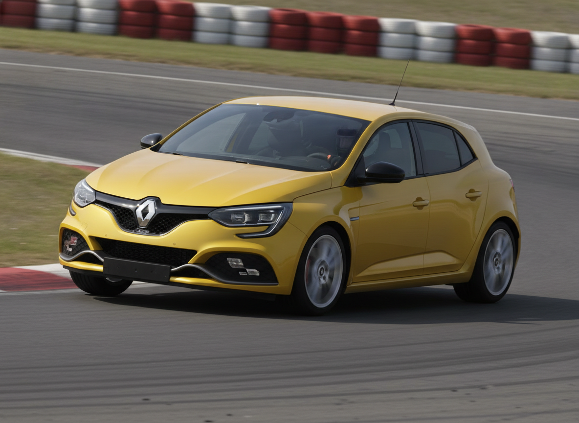Renault Megane RS on track, big brake upgrade guide