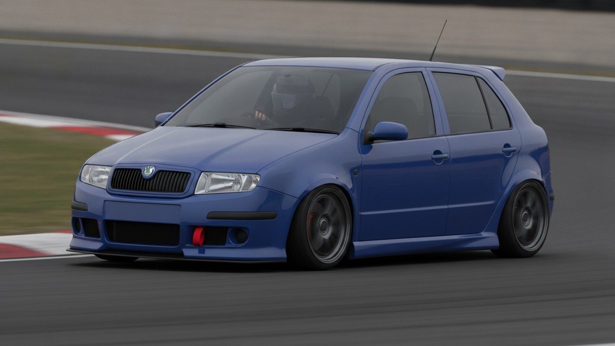 Skoda Fabia MK1 on track - big brake upgrade kit guide
