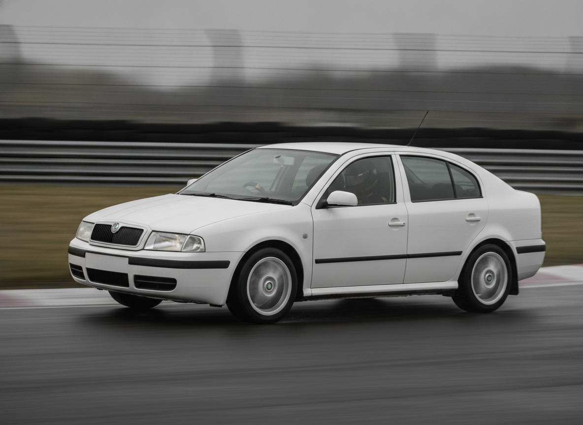 Skoda Octavia MK1 on circuit, big brake upgrade guide