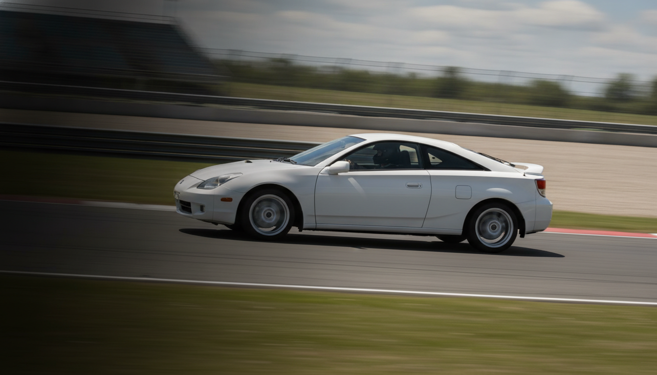 Toyota Celica on circuit, big brake kit guide from bigbrakes4u.co.uk