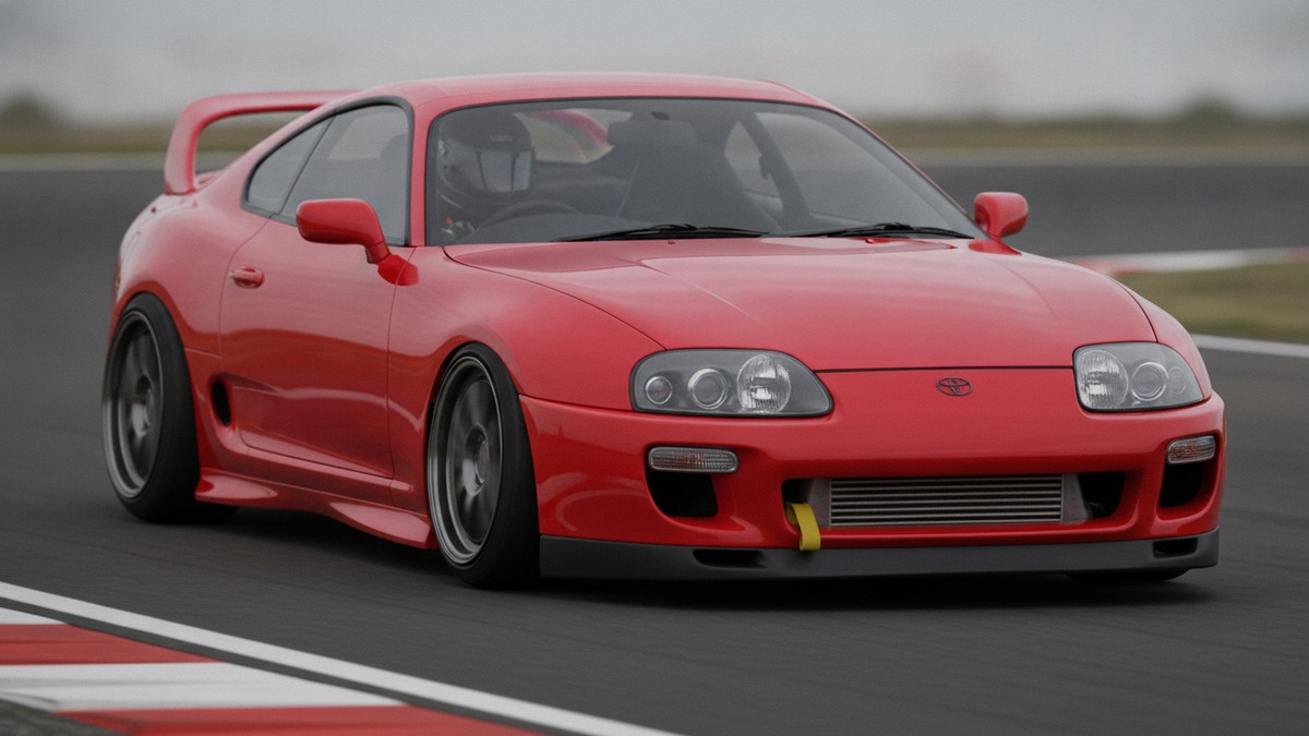 Toyota Supra on track - big brake upgrade kit guide