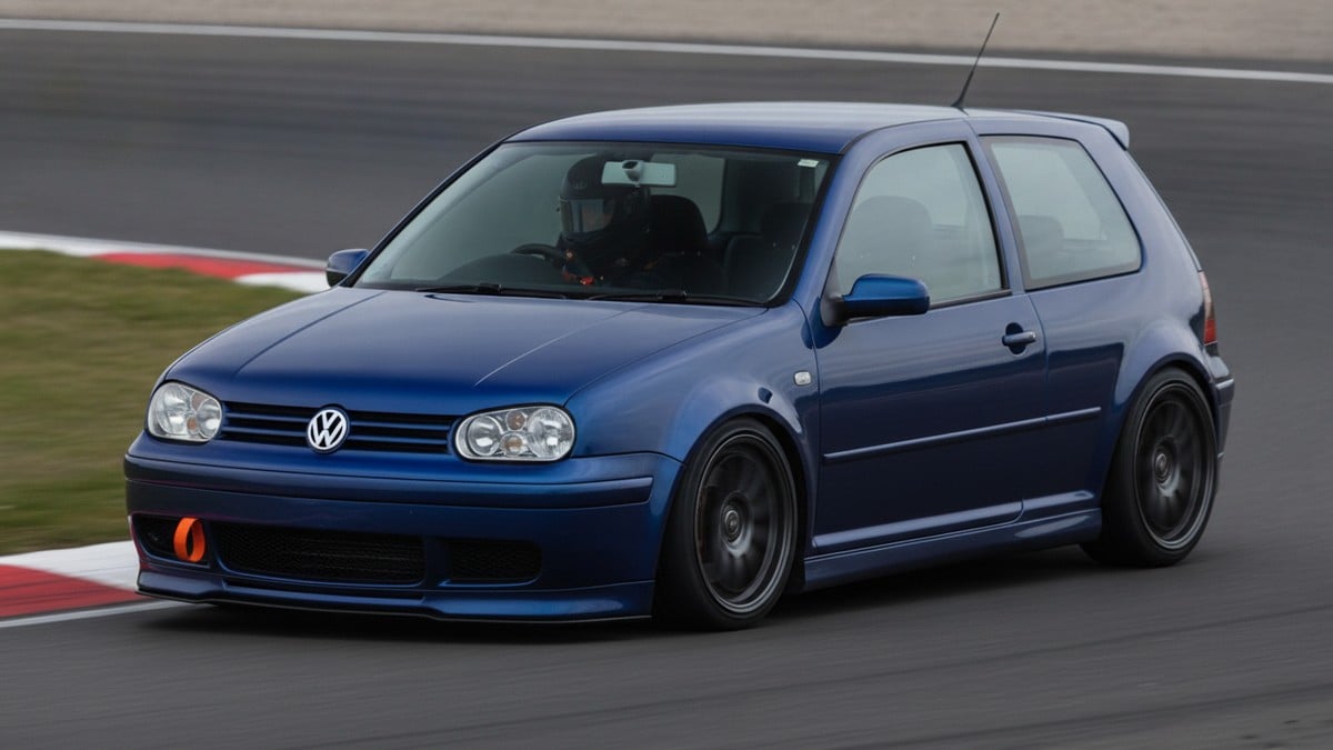 Volkswagen Golf MK4 on track - big brake upgrade kit guide